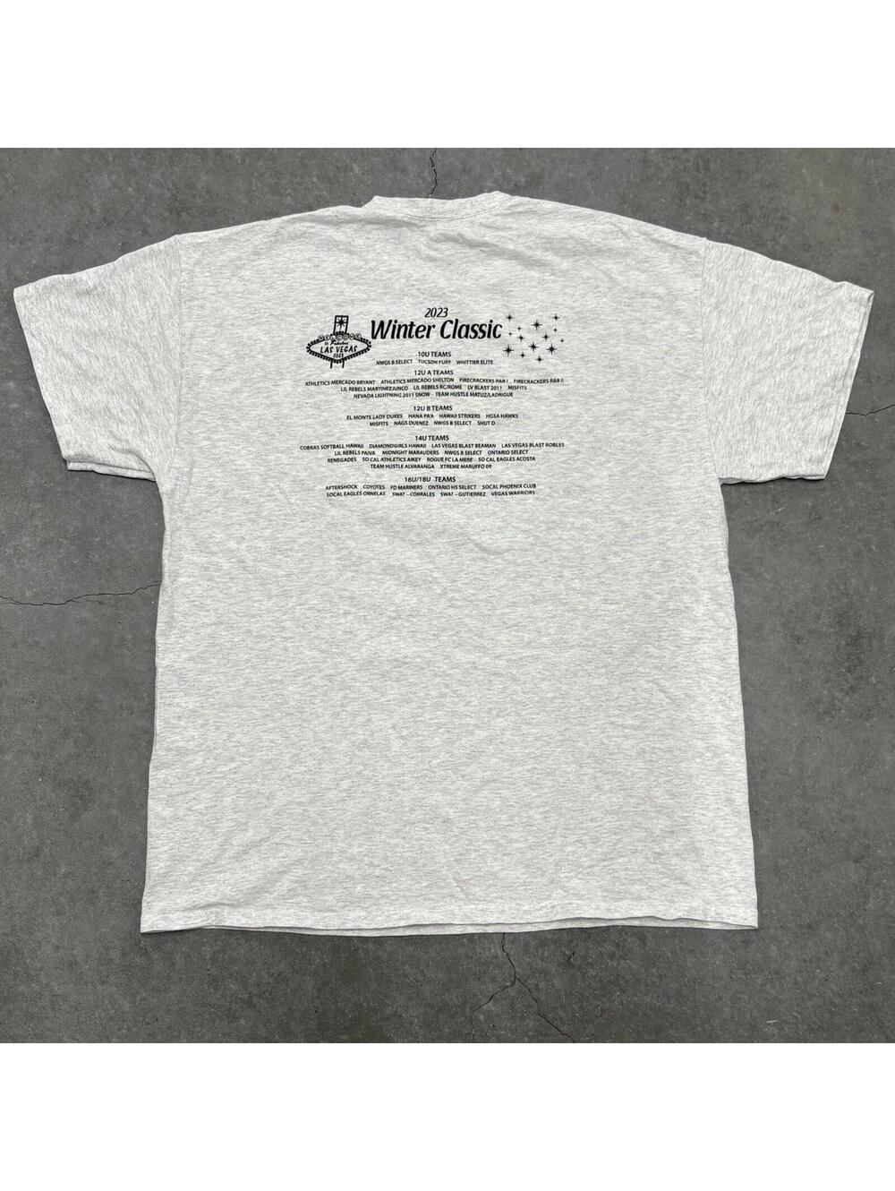 Gildan Las Vegas Winter Classic 2023 T Shirt - Picture 4 of 5